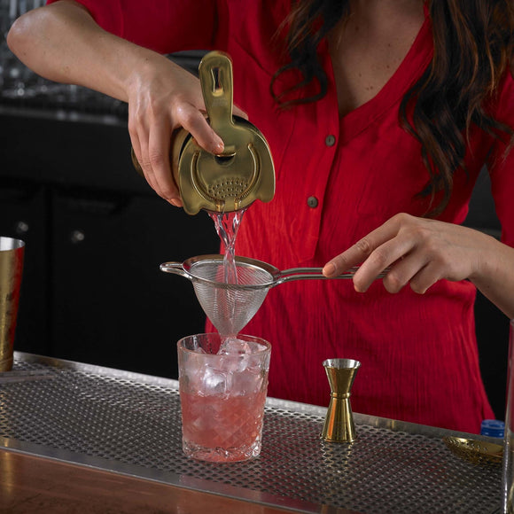 Kraftig fjærsil, gullbelagt, 150 mm - for Storkjøkken - XL - Storkjøkken