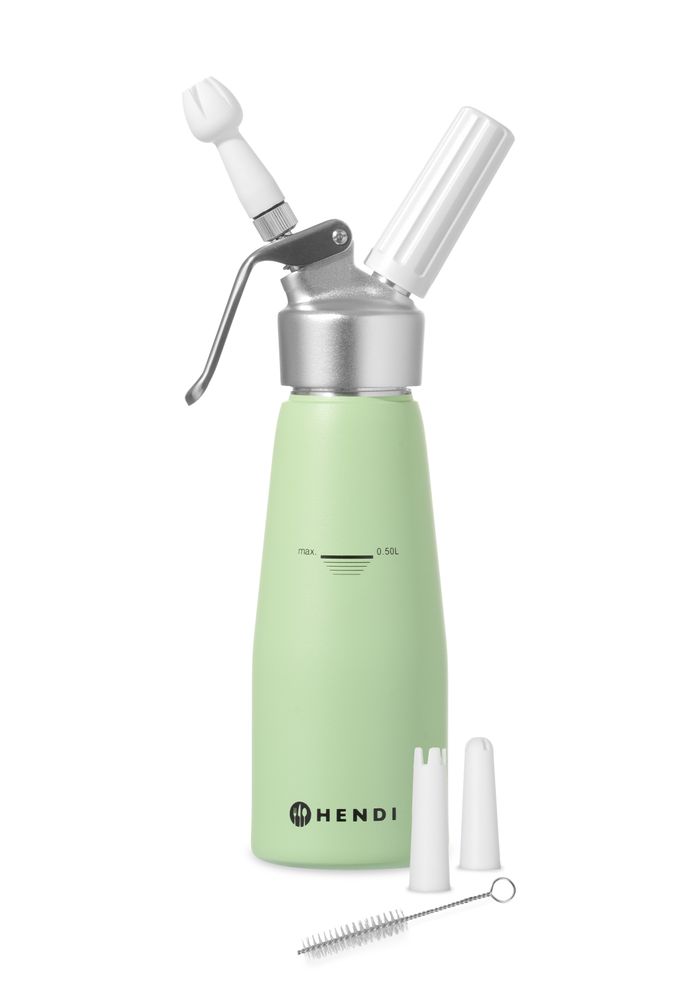 Kremdispenser - 0,5L - Pastellgrønn - for Storkjøkken - XL - Storkjøkken