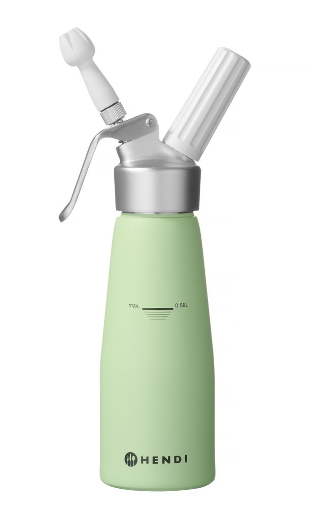 Kremdispenser - 0,5L - Pastellgrønn - for Storkjøkken - XL - Storkjøkken