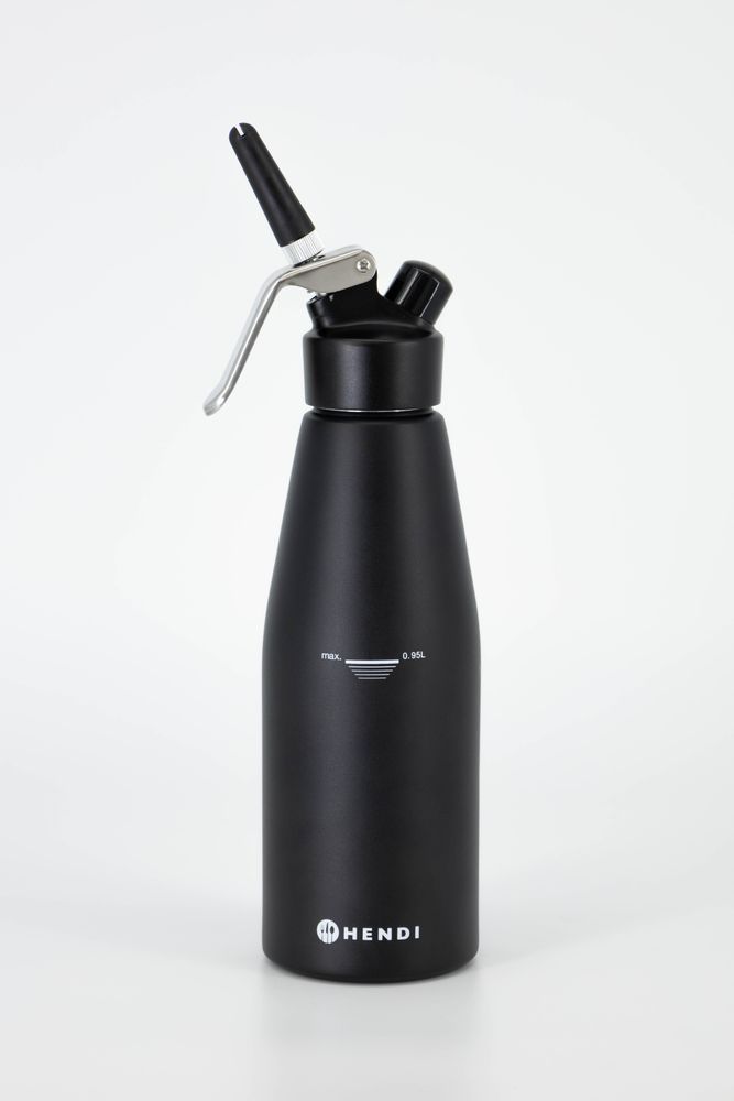 Kremdispenser - 0,95L - Svart - for Storkjøkken - XL - Storkjøkken