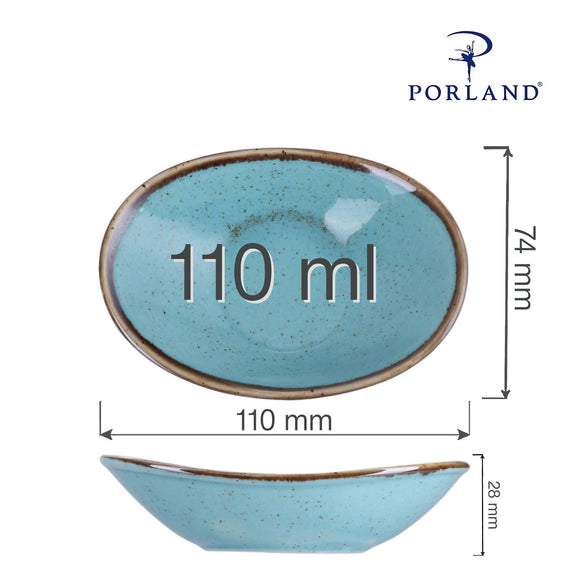 Laguna mini oval tallerken, 110 mm, Min. kjøp: 6 - for Storkjøkken - XL - Storkjøkken