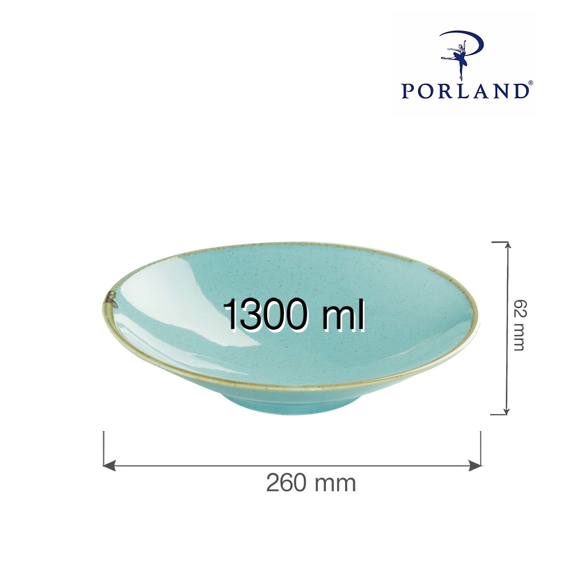 Laguna - plate på fot, 260 x (H) 62 mm, Min. kjøp: 6 - for Storkjøkken - XL - Storkjøkken