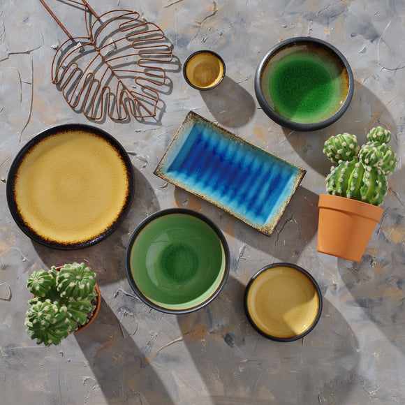 Lazur organisk formet tallerken, 270x190mm, Min. kjøp: 3 - for Storkjøkken - XL - Storkjøkken