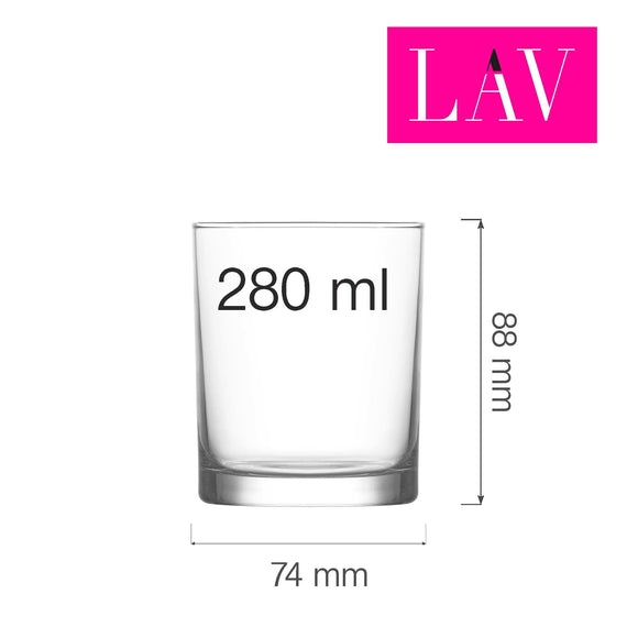 Liberty whiskyglass 280 ml, Min. kjøp: 6 - for Storkjøkken - XL - Storkjøkken