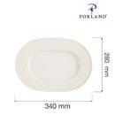 Line ovalt fat, 280 mm, Min. kjøp: 6 - for Storkjøkken - XL - Storkjøkken