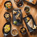 Little Chef melamin mini rektangulær stekepanne, 320x162x(H)20mm - for Storkjøkken - XL - Storkjøkken