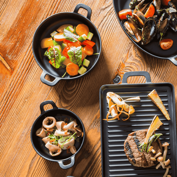 Little Chef melamin mini rund form, 150x115x(H)37mm - for Storkjøkken - XL - Storkjøkken