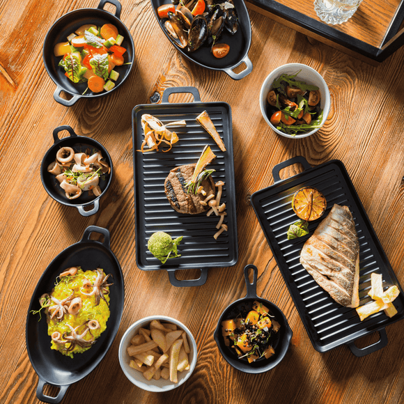 Little Chef melamin mini rund form, 150x115x(H)37mm - for Storkjøkken - XL - Storkjøkken