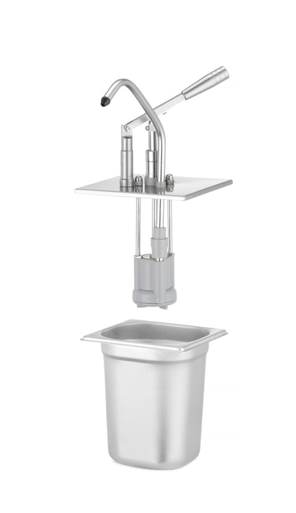 Lokk m/dispenser for GN 1/4 - beholdere - for Storkjøkken - XL - Storkjøkken