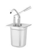 Lokk m/dispenser for GN 1/6 - beholdere - for Storkjøkken - XL - Storkjøkken