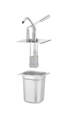 Lokk m/dispenser for GN 1/6 - beholdere - for Storkjøkken - XL - Storkjøkken