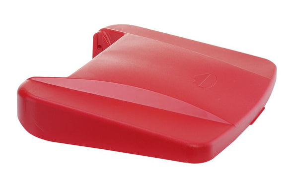 Lokk til søppelbeholder, rød, 505x415mm - for Storkjøkken - XL - Storkjøkken