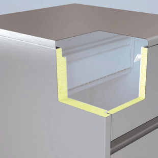 Luftkjølt isbitmaskin Coolice 33 kg / 24t, beholder 16 kg - for Storkjøkken - XL - Storkjøkken