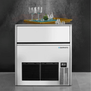 Luftkjølt isbitmaskin Coolice 47 kg / 24 t, beholder 28 kg - for Storkjøkken - XL - Storkjøkken