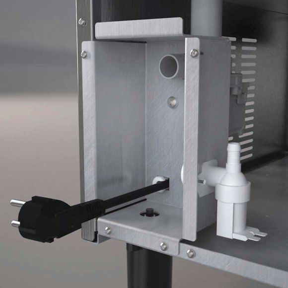 Luftkjølt isbitmaskin Coolice 85 kg / 24 timer, beholder 40 kg - for Storkjøkken - XL - Storkjøkken