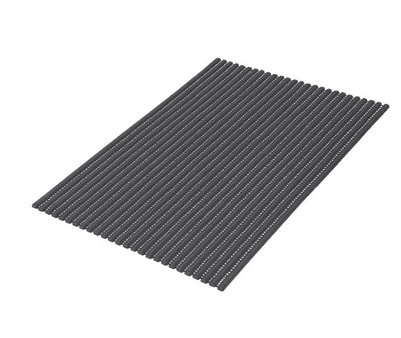 Lydisolerende matte for poleringsmaskiner, 400x600mm - for Storkjøkken - XL - Storkjøkken