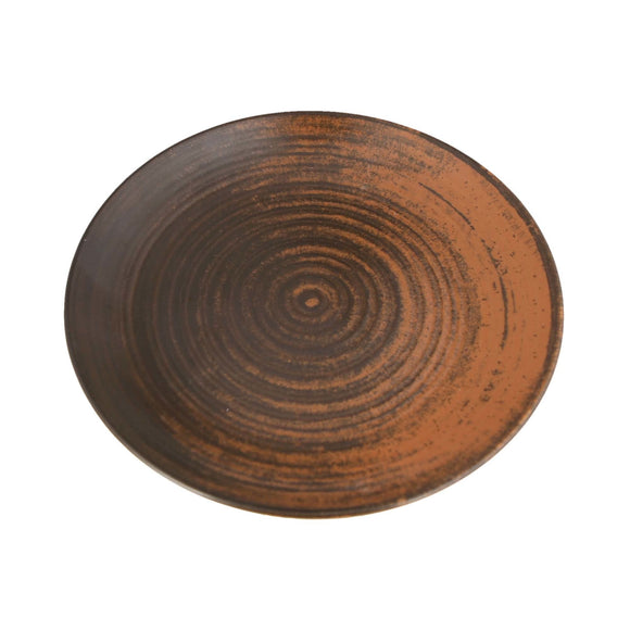 Lykke brun flat tallerken, 170 mm, Min. kjøp: 6 - for Storkjøkken - XL - Storkjøkken
