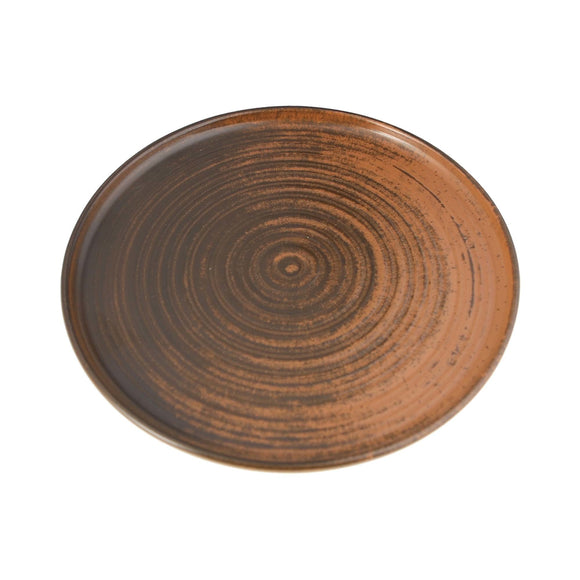 Lykke Brun høykantplate, 180mm, Min. kjøp: 6 - for Storkjøkken - XL - Storkjøkken