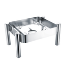 Madeira De Luxe - ramme for induksjonsvarmefat GN 2/3 med glasslokk - for Storkjøkken - XL - Storkjøkken