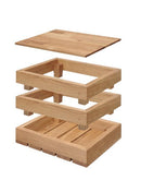 Madeira initial eikeboks GN 1/1 - for Storkjøkken - XL - Storkjøkken