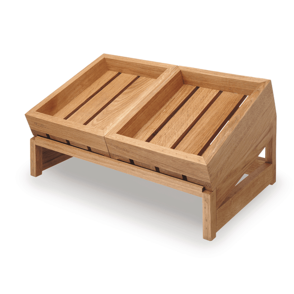 Madeira initial eikeboks GN 1/2 - for Storkjøkken - XL - Storkjøkken