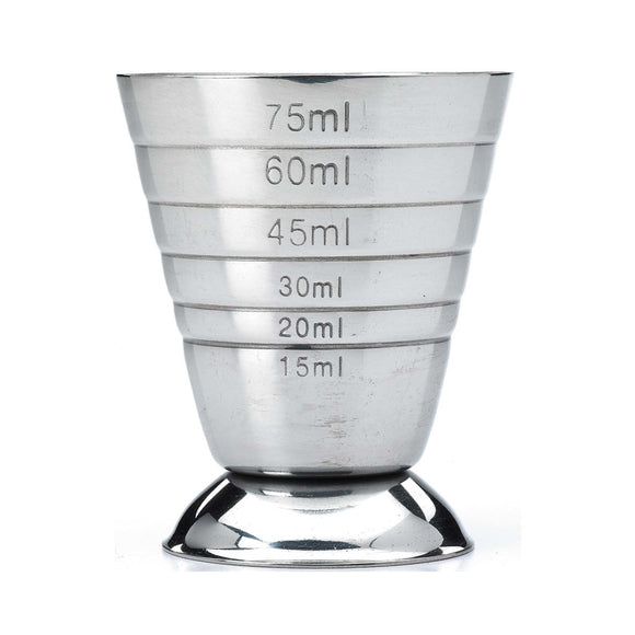 Målebeger, rustfritt stål, 75 ml - for Storkjøkken - XL - Storkjøkken