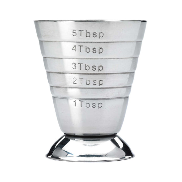Målebeger, rustfritt stål, 75 ml - for Storkjøkken - XL - Storkjøkken