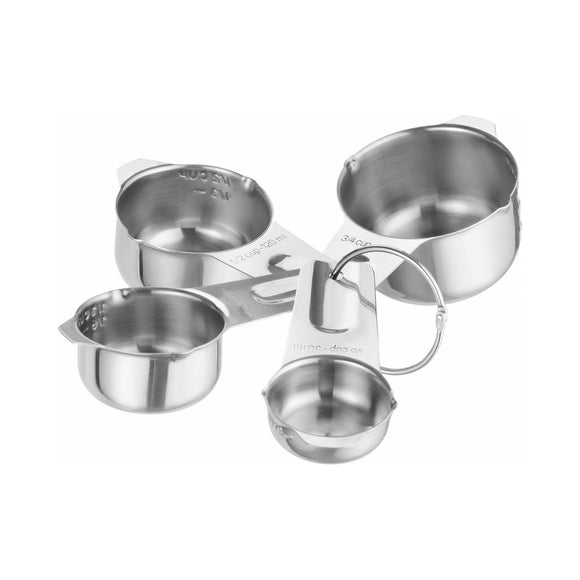 Målebeger - sett med 4 stk., Bar up, 135x80x(H)45mm - for Storkjøkken - XL - Storkjøkken