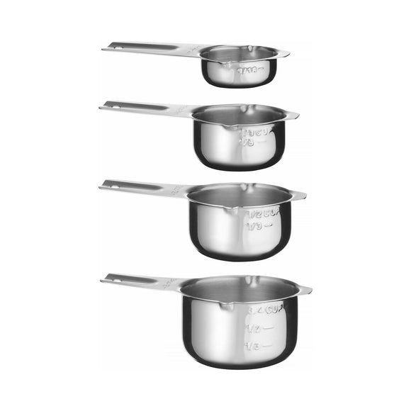 Målebeger - sett med 4 stk., Bar up, 135x80x(H)45mm - for Storkjøkken - XL - Storkjøkken