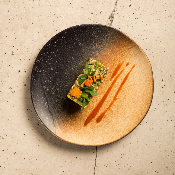 Måne oval serveringstallerken, 355 mm, Min. kjøp: 3 - for Storkjøkken - XL - Storkjøkken