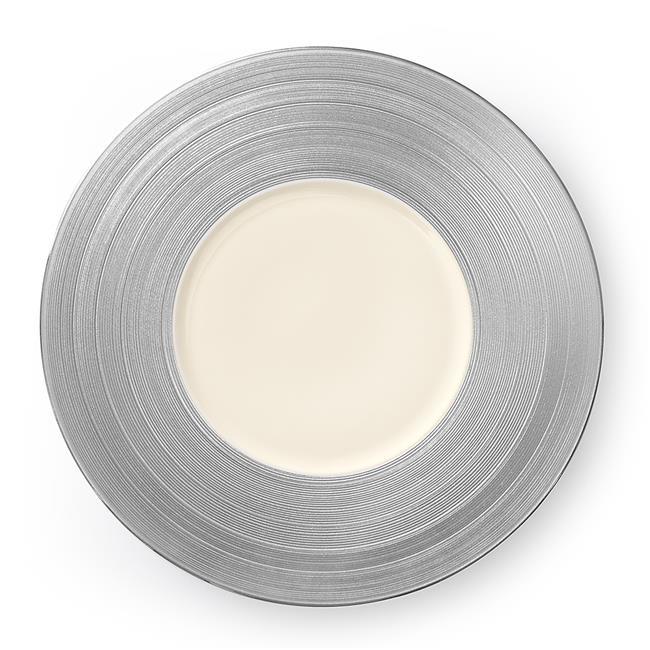 Manhattan sølvplate med bred kant, 320 x (H) 37 mm - for Storkjøkken - XL - Storkjøkken