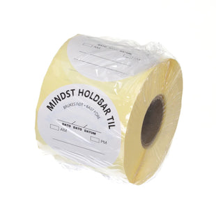 Matsikkerhetsetiketter - for Storkjøkken - XL - Storkjøkken