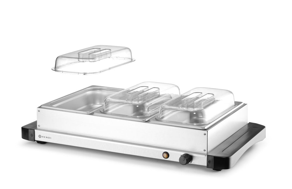 Matvarmer, 220 - 240V/400W, 657x381x(H)161mm - for Storkjøkken - XL - Storkjøkken