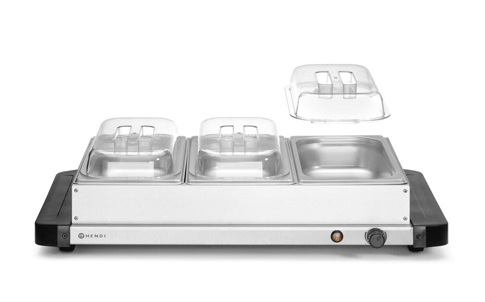 Matvarmer, 220 - 240V/400W, 657x381x(H)161mm - for Storkjøkken - XL - Storkjøkken
