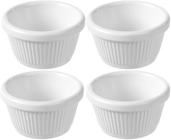 Melamin ramekin, 70 mm, sett med 4 stk. - for Storkjøkken - XL - Storkjøkken
