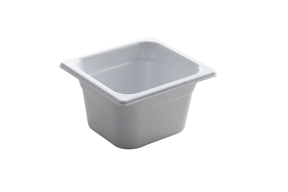 Melaminbeholdere, Kontainer Only, GN 1/6, 176x162x (H) 100mm - for Storkjøkken - XL - Storkjøkken