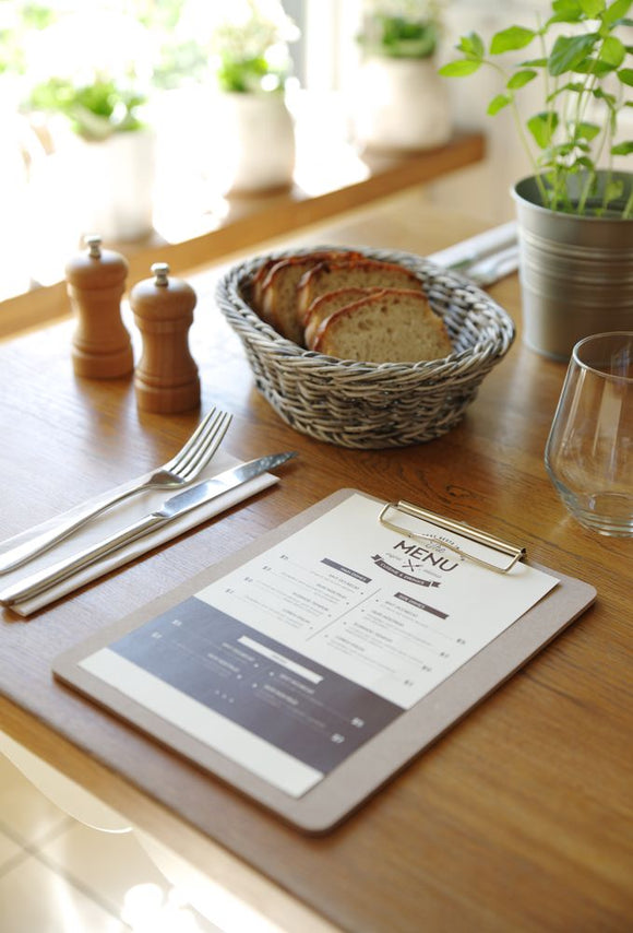 Meny utklippstavle, 185x245mm - for Storkjøkken - XL - Storkjøkken