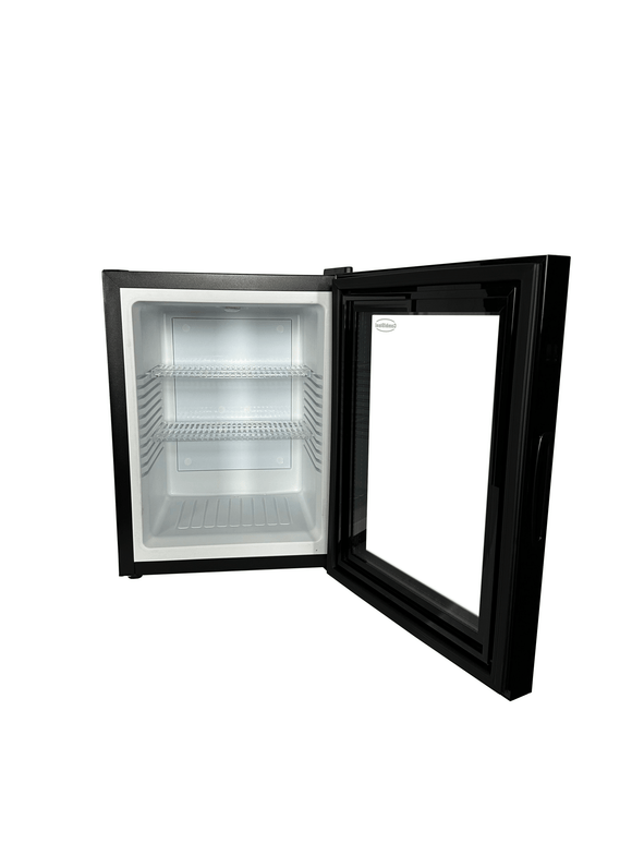 Minibar 40l glassdør peltier system - for Storkjøkken - XL - Storkjøkken