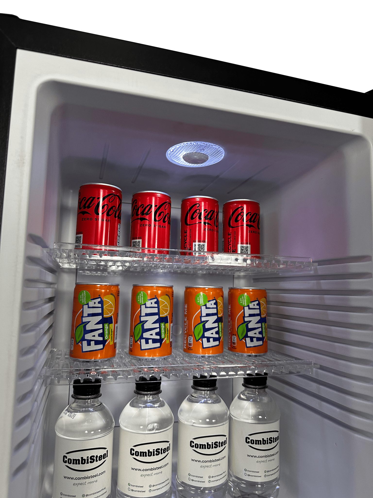 Minibar 40l glassdør peltier system - for Storkjøkken - XL - Storkjøkken