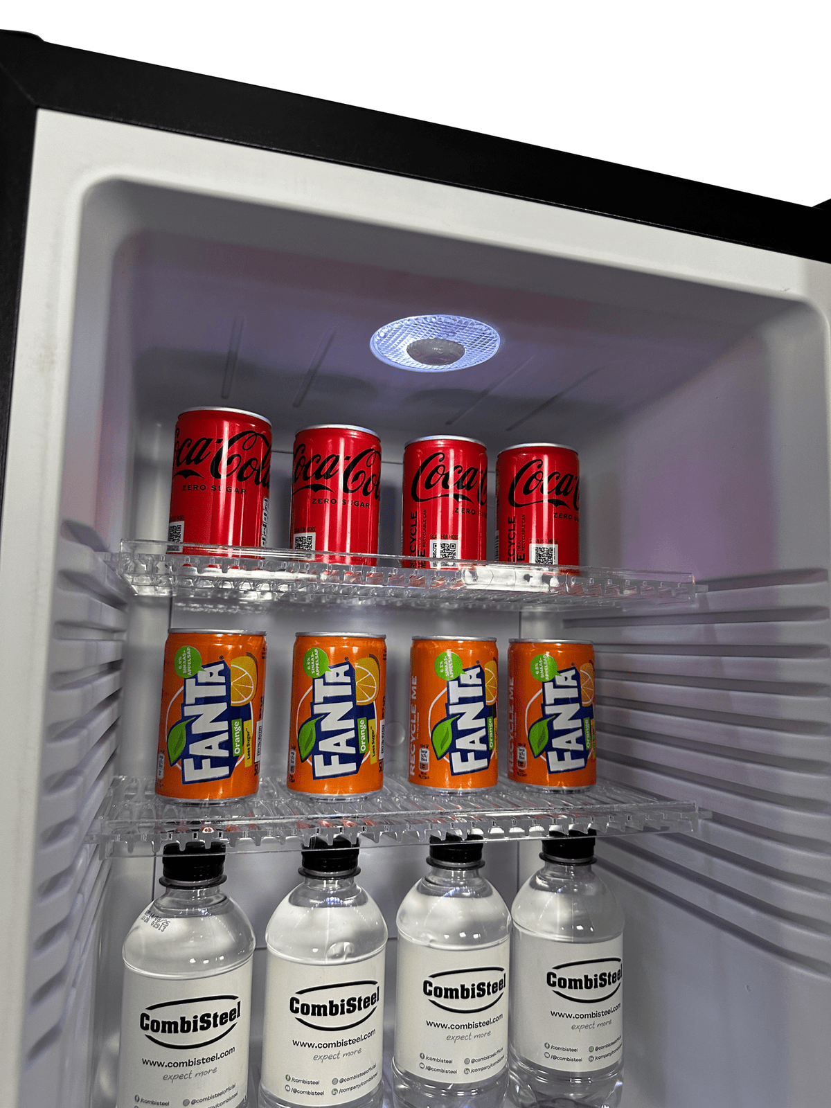 Minibar 40l glassdør peltier system - for Storkjøkken - XL - Storkjøkken