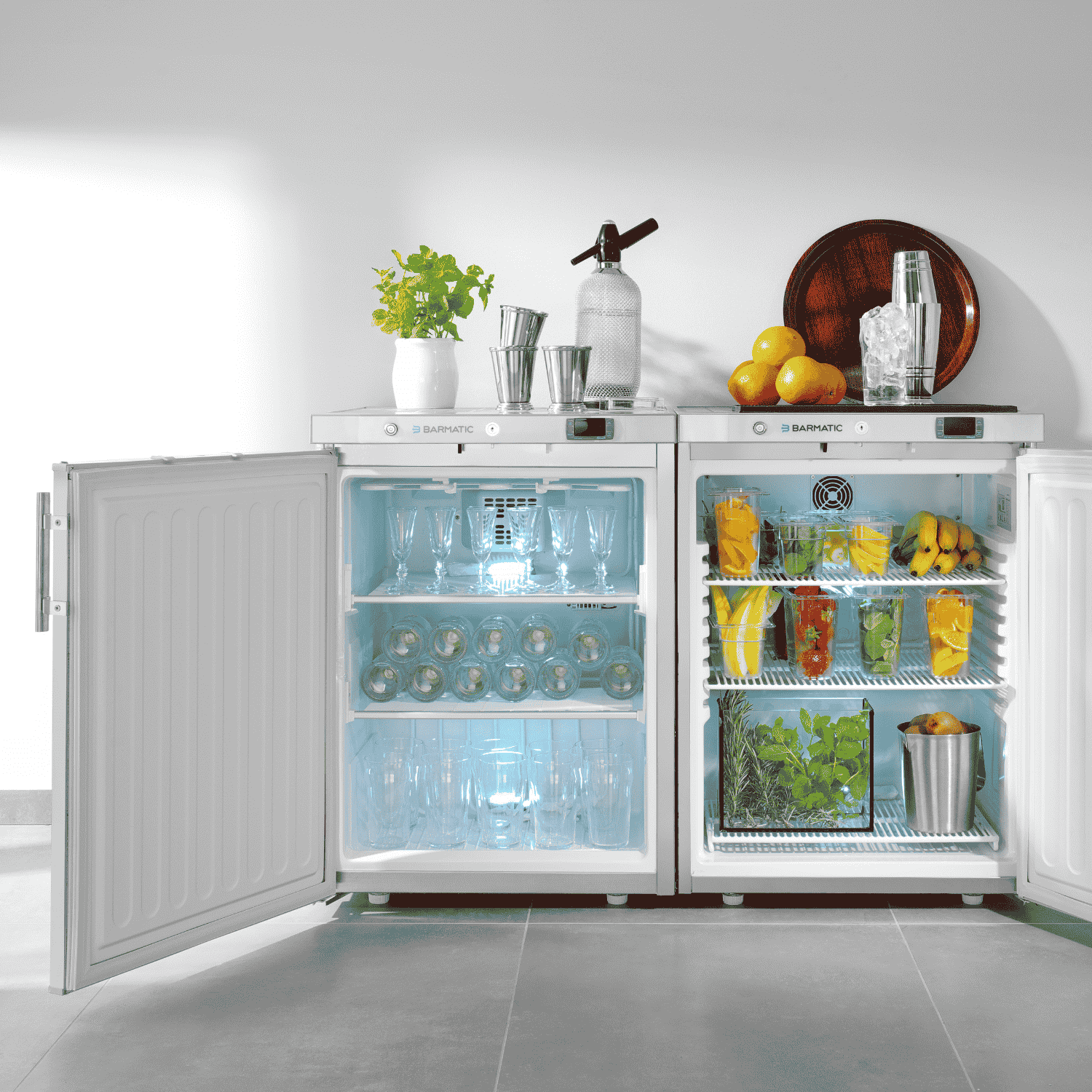 Mistral barfryser til underbenk 200 l, 598 x 679 x (H) 838 mm - for Storkjøkken - XL - Storkjøkken