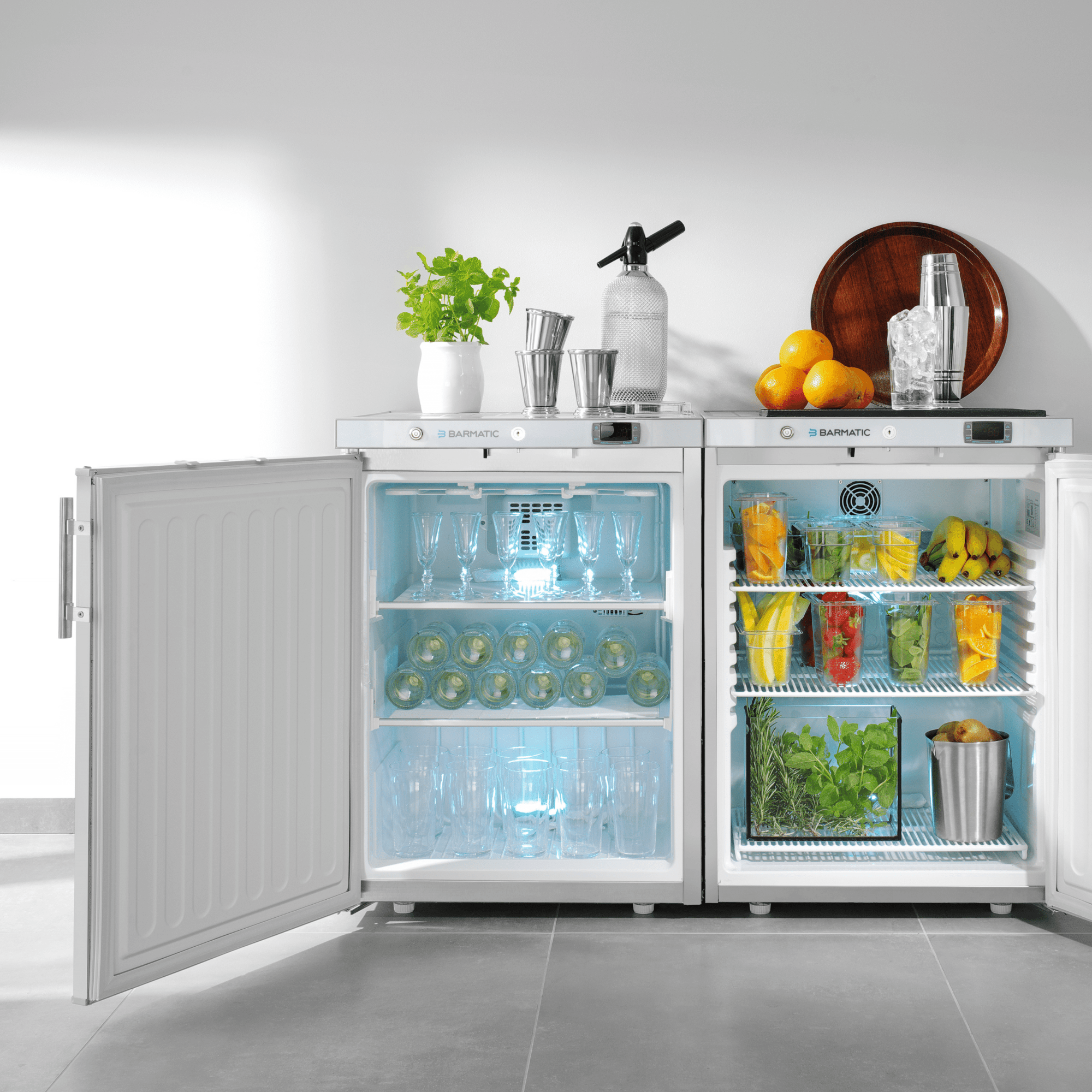 Mistral barkjøleskap til bruk under benken, 200 l, 598 x 679 x (H) 838 mm - for Storkjøkken - XL - Storkjøkken
