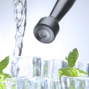 Muddler, Bar opp, glatt, svart, 34x207mm - for Storkjøkken - XL - Storkjøkken