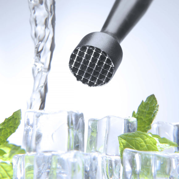 Muddler, Bar up, profilert, rutenett, svart, 34x207mm - for Storkjøkken - XL - Storkjøkken