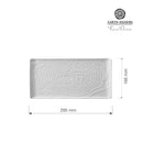 Nordisk - rektangulær tallerken 295x148mm, Min. kjøp: 3 - for Storkjøkken - XL - Storkjøkken