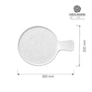 Nordisk serveringsfat med håndtak, 300x220x30mm, Min. kjøp: 3 - for Storkjøkken - XL - Storkjøkken