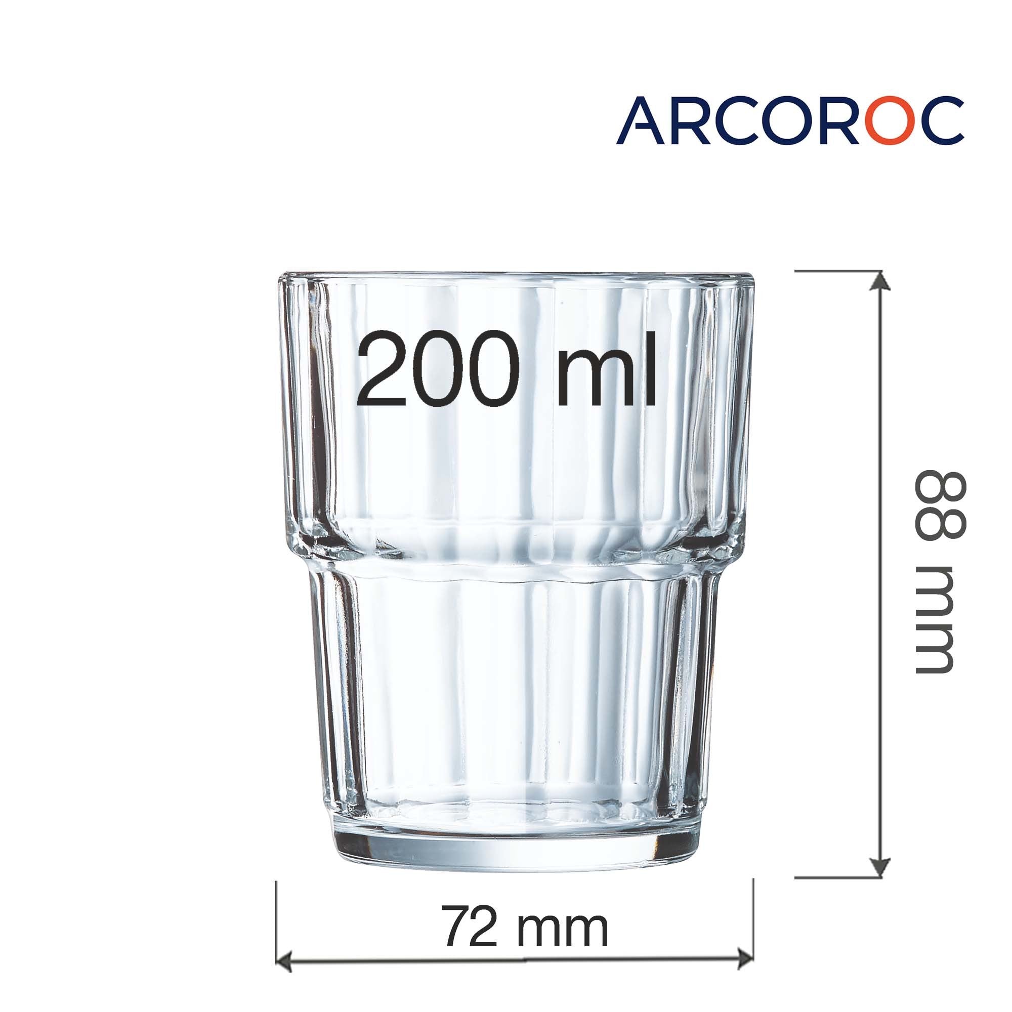 Norvege lowball - glass, 200 ml, Min. kjøp: 6 - for Storkjøkken - XL - Storkjøkken