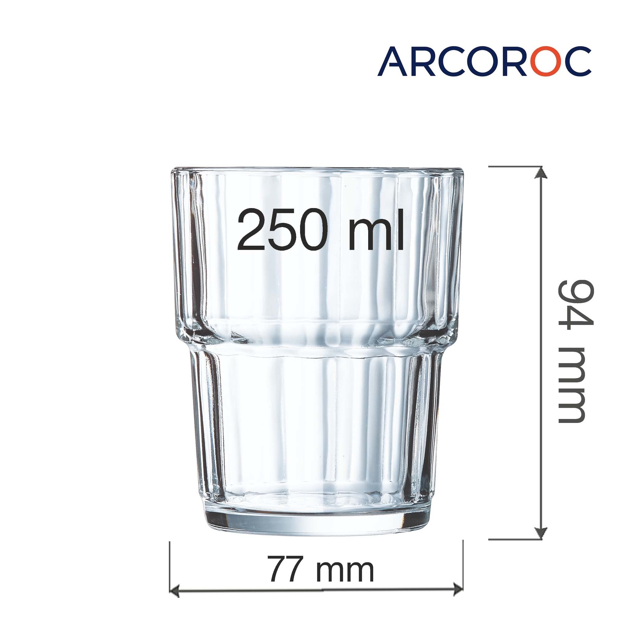 Norvege lowball - glass, 250 ml, Min. kjøp: 6 - for Storkjøkken - XL - Storkjøkken