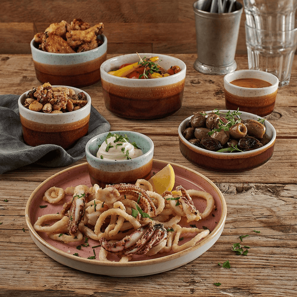 Nourish Barley White sideskål, 120 mm, Min. kjøp: 12 - for Storkjøkken - XL - Storkjøkken