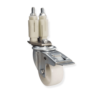 Oksygen vertikal profil innvendig rulle, sett med 2 (1 med brems, 1 uten) - for Storkjøkken - XL - Storkjøkken